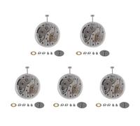 Giwnhvx 5X Watch Accessories Seagull ST3601 Homemade 6497 Movement Fine Tuning Manual Up-Chain Two-Pin Semi-Mechanical Movement