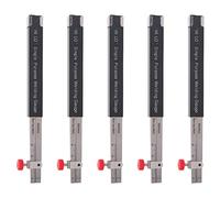 Giwnhvx 5X Welding Inspection Scale Small Height Gauge Hi-Lo Dedicated Internal Welding Ruler Metric Size N19