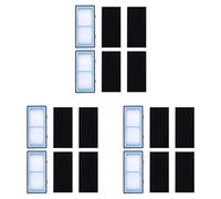 Giwnhvx 6 HEPA + 12 Carbon Booster Filters for AER1 HEPA Type Total Air Filter,for Air Purifier Filter AER1 Series