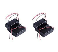Giwnhvx 6 Pcs Two Wire Lead On/Off Switch 1 x 9V Battery Cell Case Holder