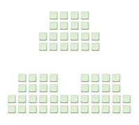 Giwnhvx 60 Key XDA Profile PBT Keycaps Mechanical Keyboard 1U 1X Ball Print Blank Customized Keycaps Mx Switches XDA Height,F