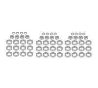 Giwnhvx 60Pcs Ball Bearing Set BE001 BE002 BE003 for JLB Racing CHEETAH 11101 21101 J3 Speed 1/10 RC Car Spare Upgrade Parts