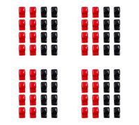 Giwnhvx 64 Pcs Loose Protector Battery Terminal Cover Battery Flexible Busbar Isolation Cover Terminal 280Ah Cells Insulation