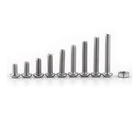 Giwnhvx 680Pcs M3 Hex Socket Screw Nut Stainless Steel M3 Screws Nuts Assortment Kit Fastener