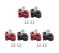 Giwnhvx 6Pcs 5/16 Inch DC 48V Busbar Power Terminal Block M8 Positive Negative Power Distribution Stud for RV Ship Boat