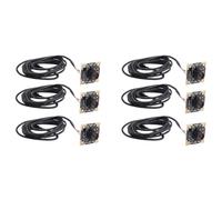 Giwnhvx 6PCS Camera Module 100 Degree OV9732 2M Cable 1280x720 30fps,Compatible for Autodarts.Io,USB Drive Free