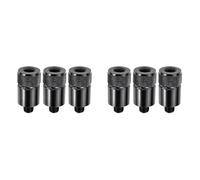 Giwnhvx 6Pcs Carp Fishing Quick Change Connector Carp Fishing Adaptor for Fishing Alarms Rod Pod Fishing Tackle