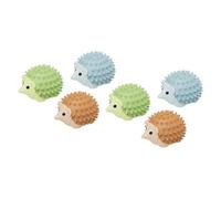 Giwnhvx 6PCS Stick on Wall Catnip Ball Toys Cute Hedgehogs Shape Rotatable Catnip Balls Catnip Wall Balls Self Adhesive
