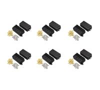 Giwnhvx 6X 12 Way Blade Fuse Holder Box with Spade Terminals for Car Truck Trailer and Boat