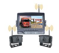 Giwnhvx 7 Inch IPS Car Surveillance Video Reversing Display HD Universal Car Accessories