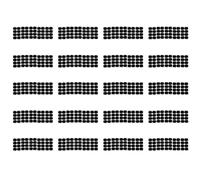 Giwnhvx 80 Pcs Sax Mouthpiece Cushions, 0.8 mm Tenor/Alto Clarinet & Saxophone Mouthpiece Patches Pads