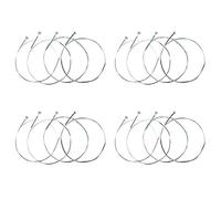 Giwnhvx 80Pcs Violin Strings E-A-D-G Core Steel+Nickel Wound Exquisite Stringed Musical Instrument Parts Accessories