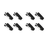 Giwnhvx 8Pcs Compression Latch Lock Zinc Alloy Flush Lever Latch Adjustable Grip Range 0.04 Inch-0.94 Inch