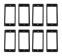 Giwnhvx 8Pcs Flat Humbucker Pickup Mounting Ring Frame ABS for Electric Guitar