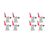 Giwnhvx 8Pcs Quick Release Toggle Clamp GH-201 Antislip Horizontal 59Lbs Holding Capacity for Machine Operation, Woodworking