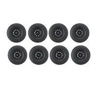 Giwnhvx 8Pcs RC Car Tires Tyre Wheel Upgrades Accessories for MN D90 D91 D99 MN99S C14 C24 C34 C44 RC Car Spare Parts