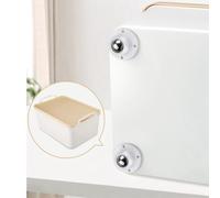 Giwnhvx 8pcs Self Adhesive Caster Wheels for Furniture,Trash Can,Universal Pulley 360 Degree Rotating Adhesive Caster Wheels