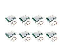 Giwnhvx 8X 4S 12V 120A Protection Board 3.2V Li-Iron Lithium Charger Protection Board with Power Battery Balance Board