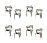 Giwnhvx 8X Pottery Glaze Tools Fingertip Dip Glaze Clip Stainless Steel Glaze Clip DIY Tea Cup Ceramic Coloring and Glazing Tool
