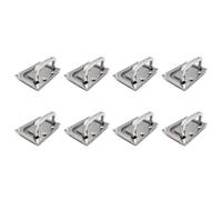 Giwnhvx 8X Stainless Steel 316 Flush Lift Ring Hatch Pull Handle Locker Cabinet Boat