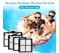 Giwnhvx 8X Ultra-Fine Filter Panels 9991466-R4 for Pool Cleaners Active 10,for Active 15,Advantage,E10, Explorer E20
