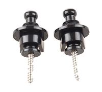 Giwnhvx A pair of Guitar Strap Locks, Black