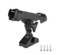Giwnhvx Adjustable Boat Fishing Rod Rack Holder Device Pole Kayak Support Fixer Fix Pole Rotatable Mount Inflatable