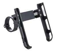 Giwnhvx Aluminum Alloy Bike Bicycle Phone Holder Mount 360 Degree Rotatable for Outdoor Riding Equipment Supplies Black