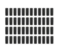 Giwnhvx Aluminum Alloy Brake Transmission Cable Pipe Cap, Mountain Road Bicycle Aluminum Alloy Cable Pipe Sleeve Black