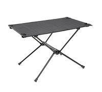 Giwnhvx Aluminum Alloy Camping Table Outdoor Portable Ultralight Storage Tourist Picnic Desk for Traveling Camping,Black