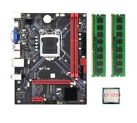 Giwnhvx B85M VHL Desktop Motherboard +I3-3220 CPU +2X DDR3 1600MHz 8G RAM LGA 1155 USB 3.0 3.0 Computer Motherboard Easy Install Easy to Use