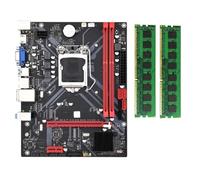 Giwnhvx B85M VHL Desktop Motherboard with 2X DDR3 1600MHz 8G RAM LGA 1155 for I3 I5 I7 CPU USB 3.0 SATA 3.0 Support Up to 16GB Accessories