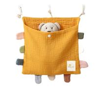 Giwnhvx Baby Bed Side Organiser Cotton Bed Storage BagEssentials Storage Bag Baby Hanging Bag for Baby Nappy Toy Clothes,I