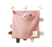 Giwnhvx Baby Bed Side Organiser Cotton Bed Storage BagEssentials Storage Bag Baby Hanging Bag for Baby Nappy Toy Clothes,J