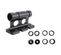 Giwnhvx Bicycle Front Fork with Adapters, Screws and Straps Black Aluminium Alloy for Truck, Trailer, Bikes Racks