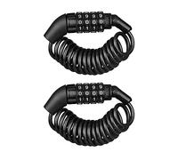 Giwnhvx Bicycle Lock Security Code 4 Digits Lock Anti-Theft Combination Code Security Bicycle Bicycle Accessories (2Pcs)
