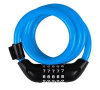 Giwnhvx Bicycle Locks, Electric Bike Five-Digit, Mountain Bike Bar Wire Rings, Anti-Theft Blue