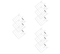 Giwnhvx Bird Cage Accessories, Food Box Fixed Door Spring Door Replacement Door Accessories with Spring Wire