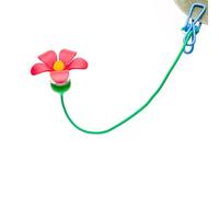 Giwnhvx Bird Feeder for Hat Handheld Bird Feeders Red Bird Feeders for Bird Lovers with Clips