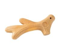 Giwnhvx Bite Pet Chew Toys Interesting Pine Wood Cute Shape Pet Antlers-S