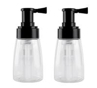 Giwnhvx Black 180ml Hair Salon Hairdressing Sprayer Bottle Portable Powder Bottle Powder Dispenser Plastic Sprayer Bottle