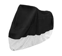Giwnhvx Black and Silver Motorcycle Clothing Electric Vehicle Rain Cover Bicycle Cover for Sun Protection and Dust Protection Replacement Accessories