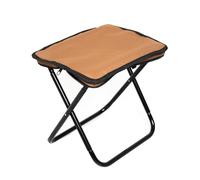 Giwnhvx Camping Portable Folding Stools Ultralight Storage Chair MIni Fishing Chair Travel Picnic Furniture Easy Install Khaki