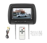 Giwnhvx Car Headrest Monitor Universal 7 Inch TFT LED Screen Pillow AV Input Car Headrest Rear Video AV Display