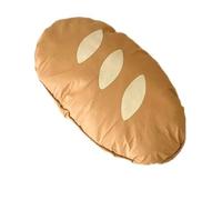 Giwnhvx Cartoon Bread-Shaped Foldable Shopping Bag, Large-Capacity Portable Handbag, Stylish and Eco-Friendly