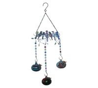 Giwnhvx Charming Wind Chimes Bird Feeders, Bird Feeders for Outdoors Hanging Ant and Bee Easy Install C