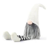 Giwnhvx Christmas Knitted Long Leg Faceless Doll Nordic Wind Shy Dwarf Family Lovely Decoration Perfect A
