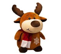 Giwnhvx Christmas Plush Toys Christmas Cartoon Doll Plush Soft Suitable for Baby Children Gifts Xmas Deer