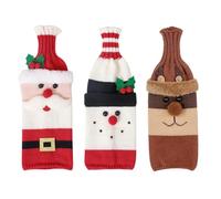 Giwnhvx Christmas Sweater Wine Bottle Cover for -Christmas Sweater Party Decor