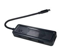Giwnhvx Computer Memory Card Reader 6-in-1 USB Expander 10Gbps Fast Data Transmission USB-C Splitter USB 3.2 Type C Hub, USB C